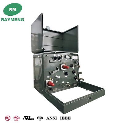 25Kva Single Phase Pad Mounted Transformer Oil-immersed 34500V To 120V MV&HV Ground-Mounted Transformer